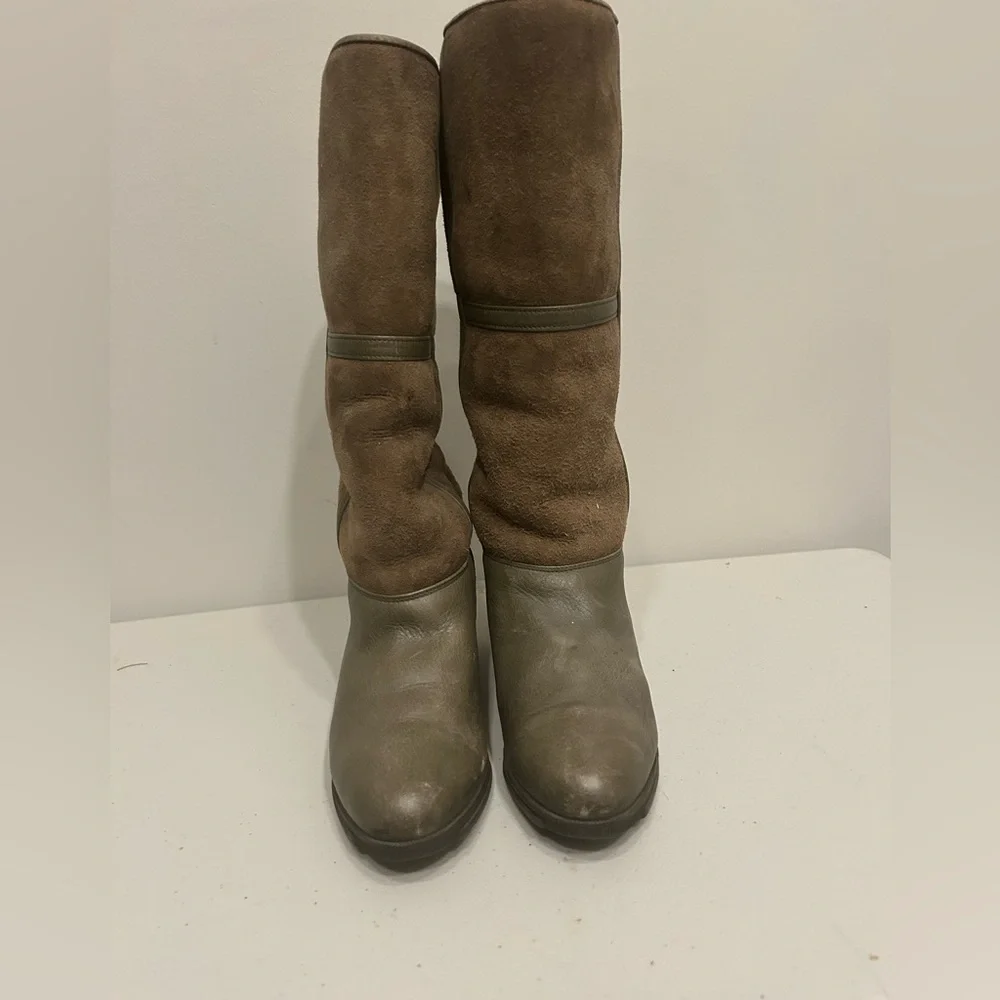 Authentic Suede Winter Boot with Shearling Lining Made In Italy